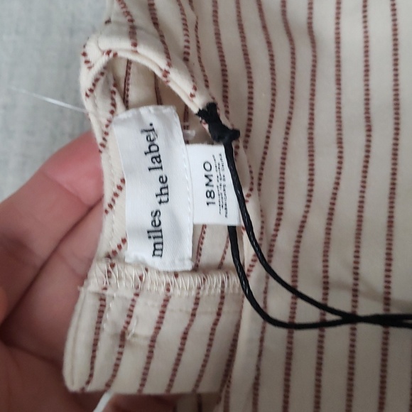 NWT Miles the label peplum shirt - Picture 2 of 4